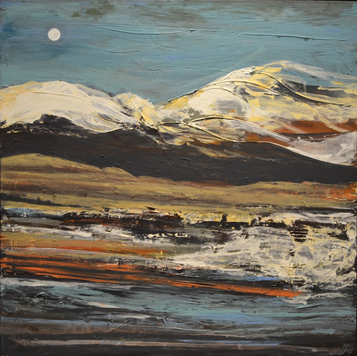 La Iliada Medidas 120x120Tecnica Acrilico sobre tela 2012